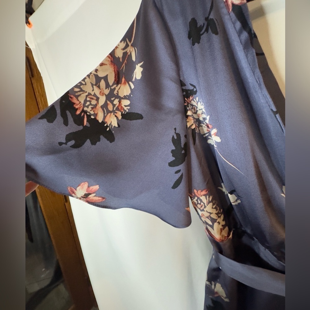 Avec Les Filles Floral/Kimono Style Jumpsuit-Size 10 - Picture 9 of 16
